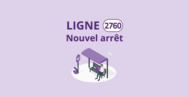 Ligne 2760 - Nouvel arret