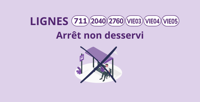 Arrêt non desservi