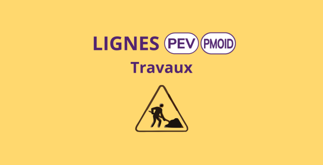 Lignes PEV et PMOID - Travaux