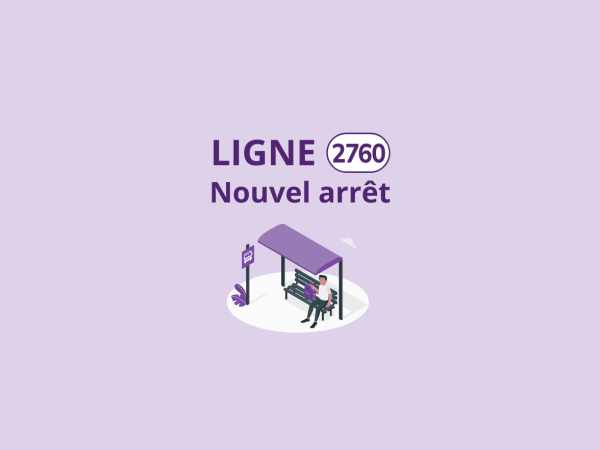 Ligne 2760 - Nouvel arret